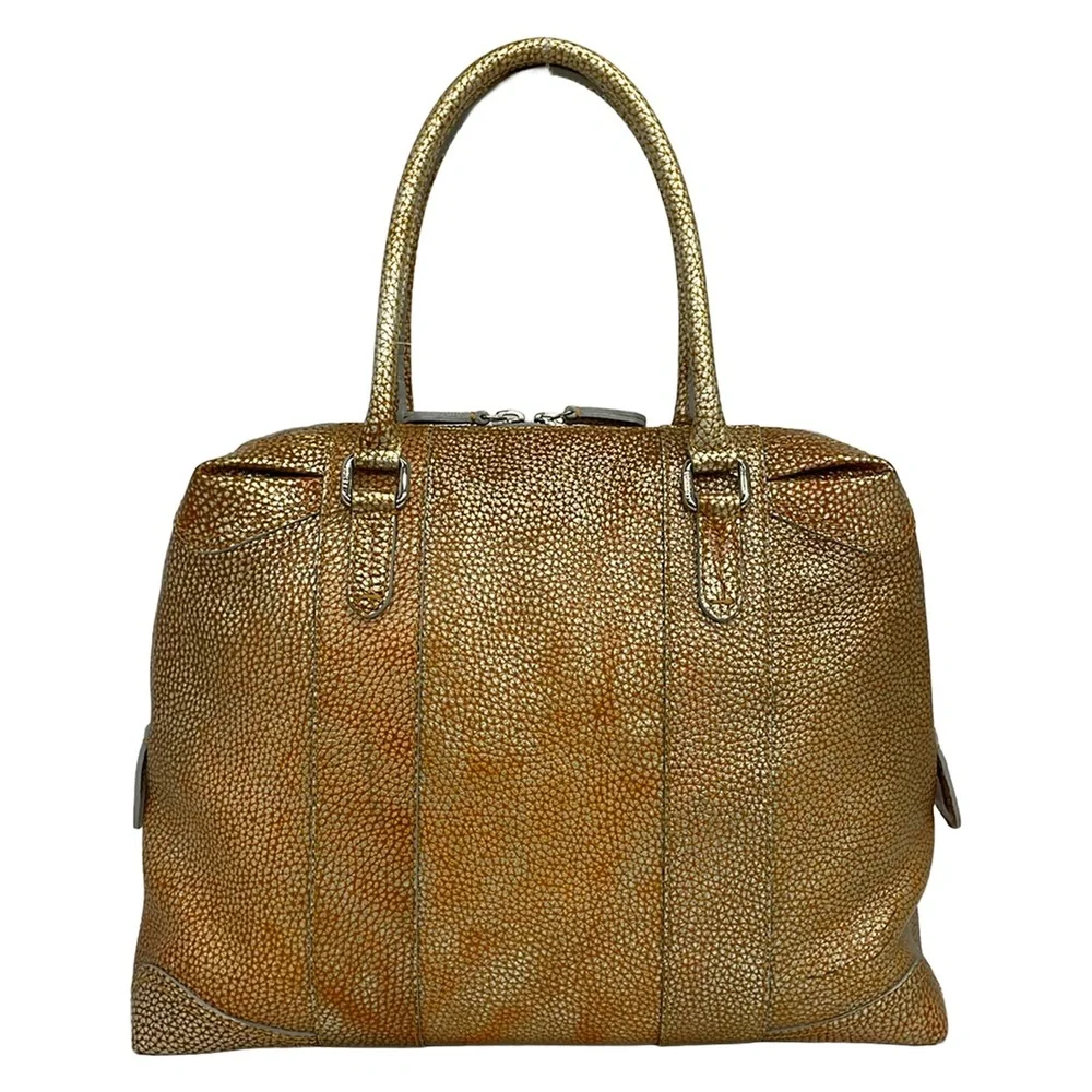 Fendi Boston Bag 8BL096 Orange Light gray